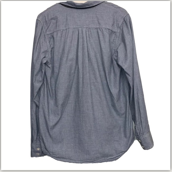 Van’s casual denim button up shirt small - Picture 2 of 6